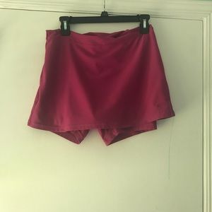 Raspberry NIKE skirt with spandex